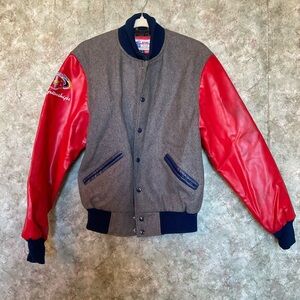 Red and Gray Varsity Jacket - America’s Best